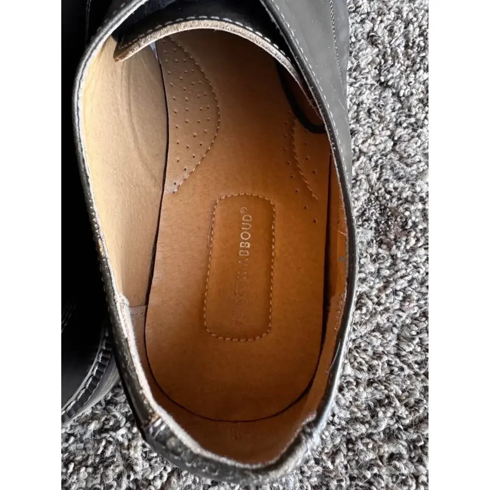 Joseph Abboud Men’s Black Leather Oxford Dress Shoes Size 13 Lace Up Classic